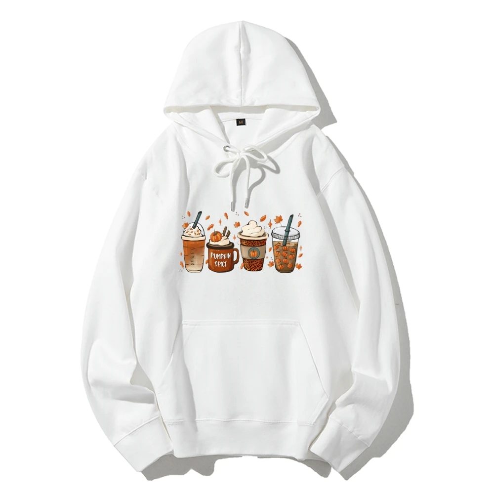 Sudadera de café de Halloween para mujer, sudadera de Cofe, camisa de especias de calabaza, camisa de amante del café, Disfraces de Halloween de otoño