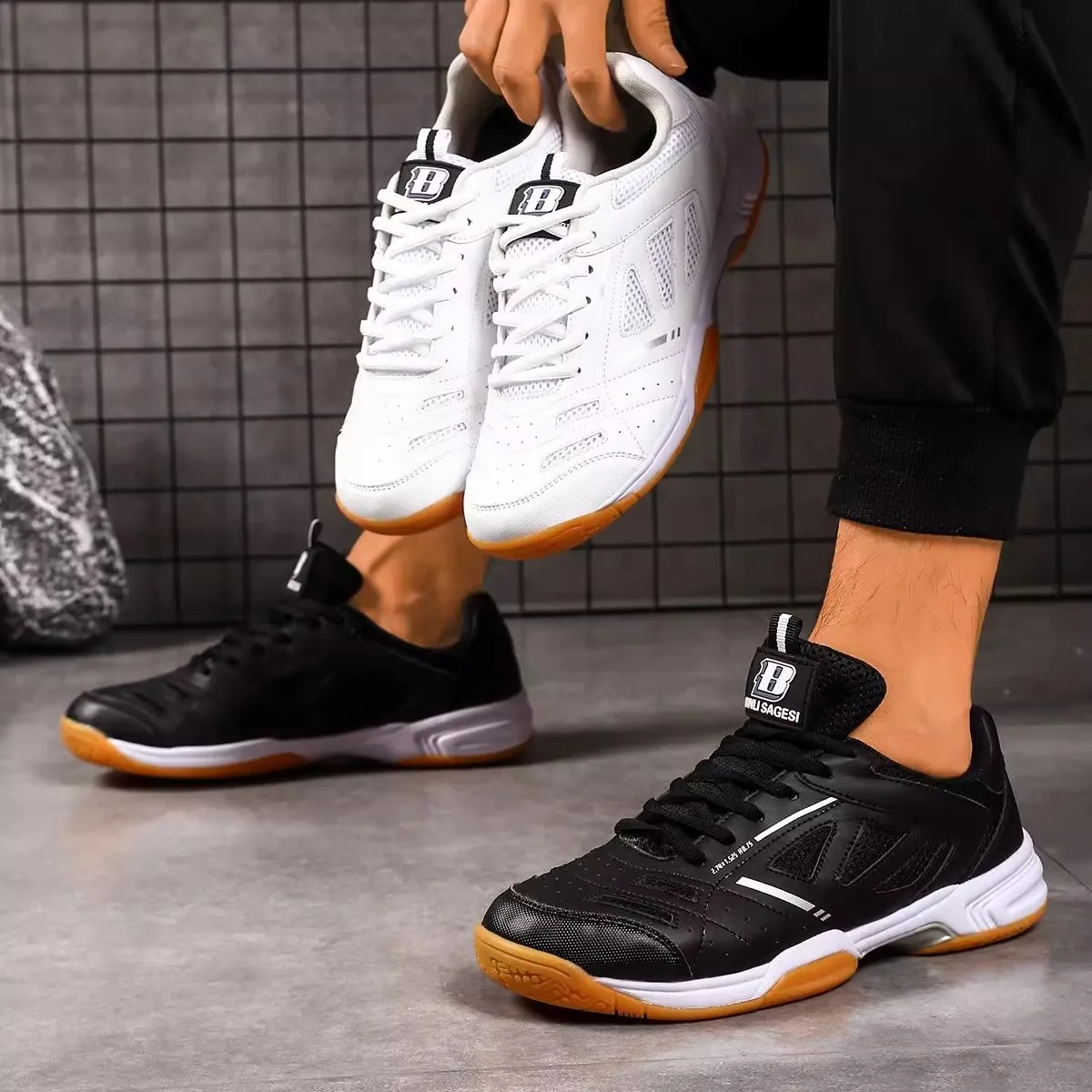 New Lightweight Professional Competition Badminton Shoes, Tennis Training Shoes, Comfortable Badminton Shoes