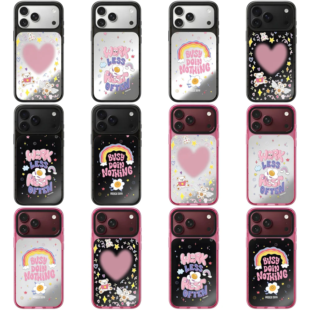 6092773 Impact Case - Mirror / Glaze Magnetic Cover for IPhone 17 18 Pro Max Case for IPhone 17Pro