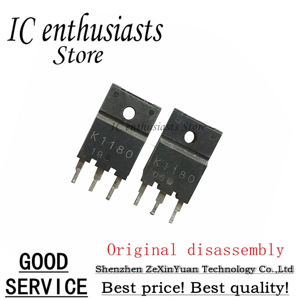 

10PCS 2SK1180 K1180 10A 500V TO-3P Original disassembly