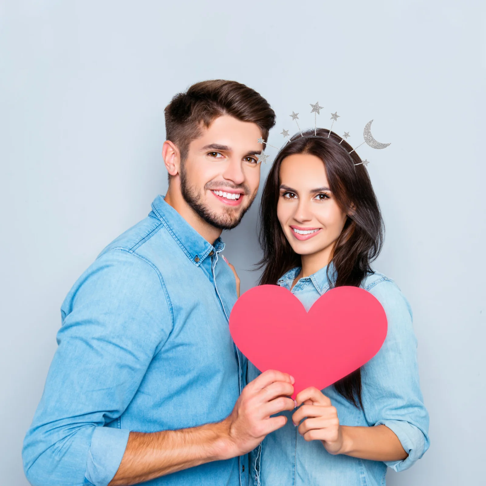 قطعة واحدة من عصابة رأس ستار مون الرائعة وخفيفة الوزن لأداء حفلة تنكرية لحفلات أعياد الميلاد