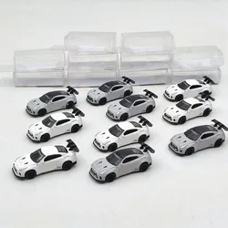 5PCS/10PCS SUM 1:87 GTR 34 Liberty Walk Diecast Models Toys Car Collection Auto Gift