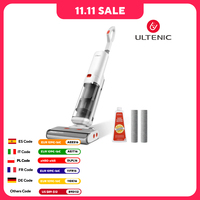 [November Big Sale]Ultenic AC1 Cordless Wet Dry Vacuum Cleaner, 15KPa Suction, 2L Water Tank, Dual Edge Cleaning, 45min Runtime