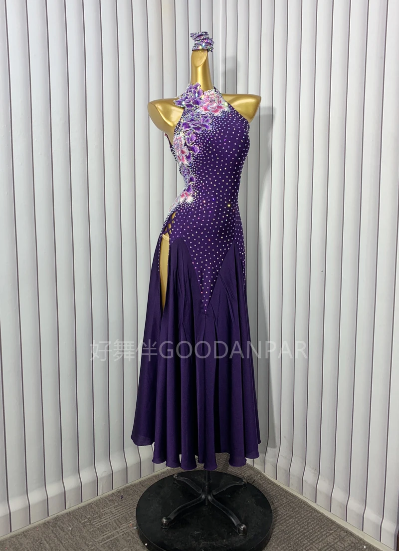 GOODANPAR  Ballroom Dance Competition Dresses Dance Costumes Waltz Dress For Dancing Clothes Dance Wear Dress American smooth