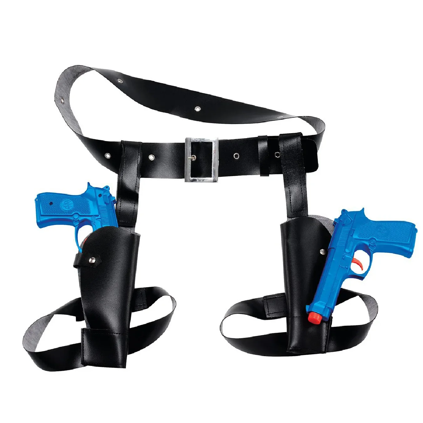 Disfraz Halloween Mujer Ancient Tombs Game Women Lara Gun Holster Western Denim Belt Cosplay Guns Holder Band Belts Costumes