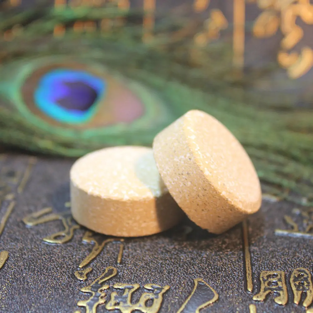 

10Pcs Foot Bath Effervescent Tablets Anti-Swelling Ginger Treatment Softens Corns Calluses Foot Care Massage Tablets