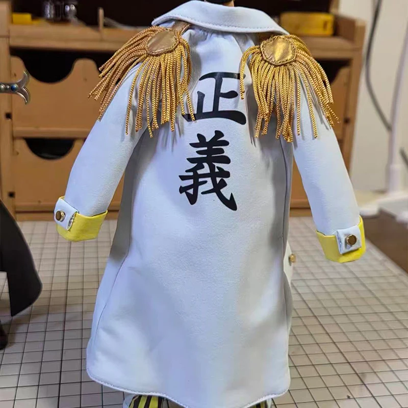 

ONE PIECE SHF Borsalino Admiral Of The Navy Cloak Anime Action Toy Accessories Applicable To 1/12 Model Coat Cloth Clothes