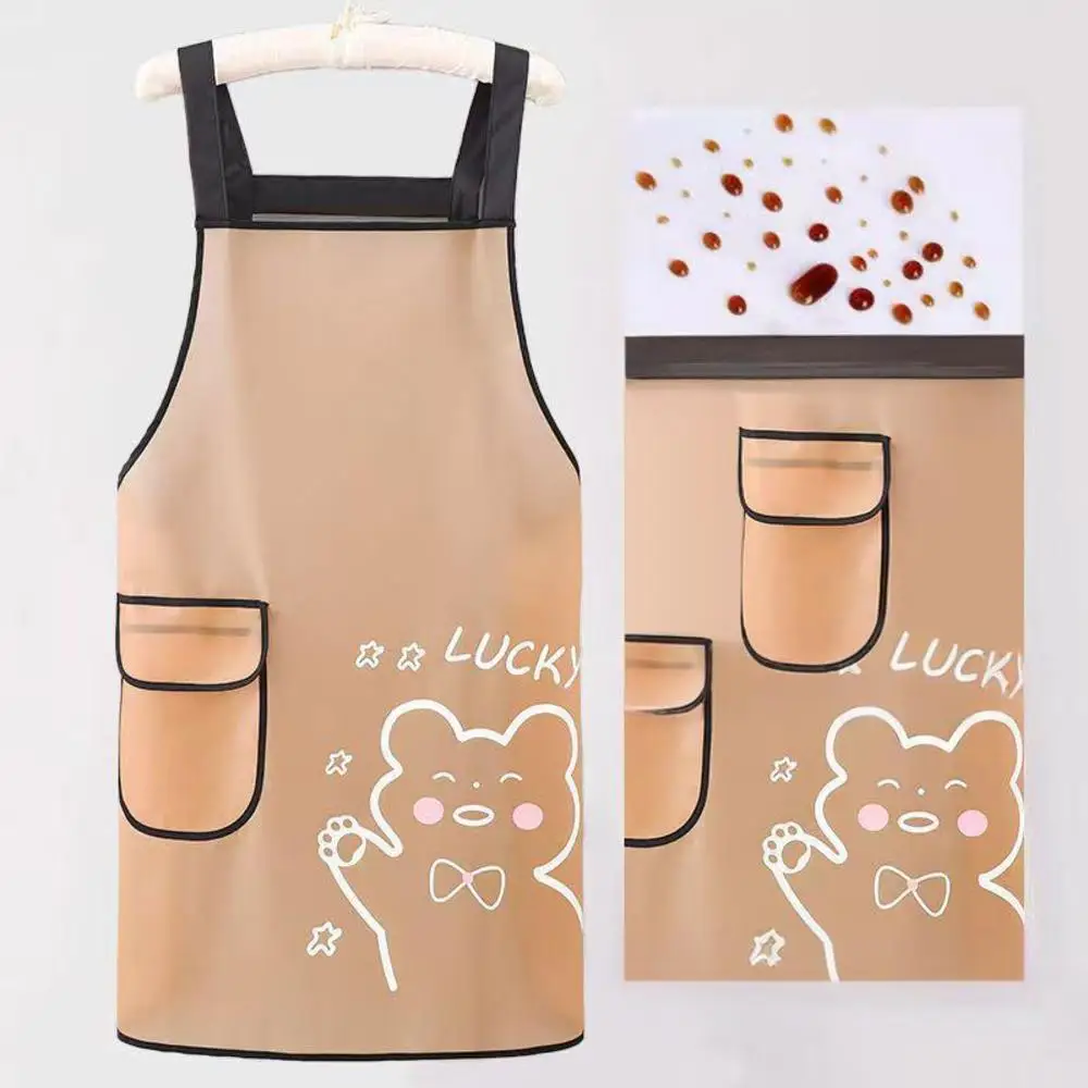 

Прозрачный водонепроницаемый фартук из ТПУ для дома, кухни, ресторана, маслостойкий для мужчин и женщин, посудомоечная машина, морепродукты, специальный