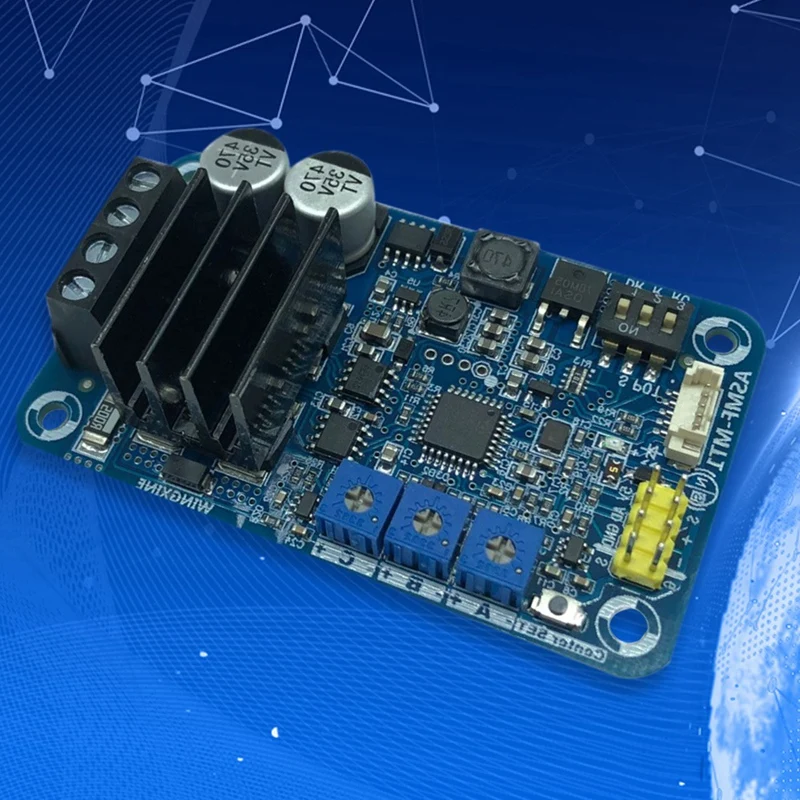 ASMF-MT1 Magnetische Kodierung, einkanalig, hohes Drehmoment, 500 Nm, Lenkgetriebe-Controller-Board, 12 V bis 24 V, Strombegrenzung, 10 A