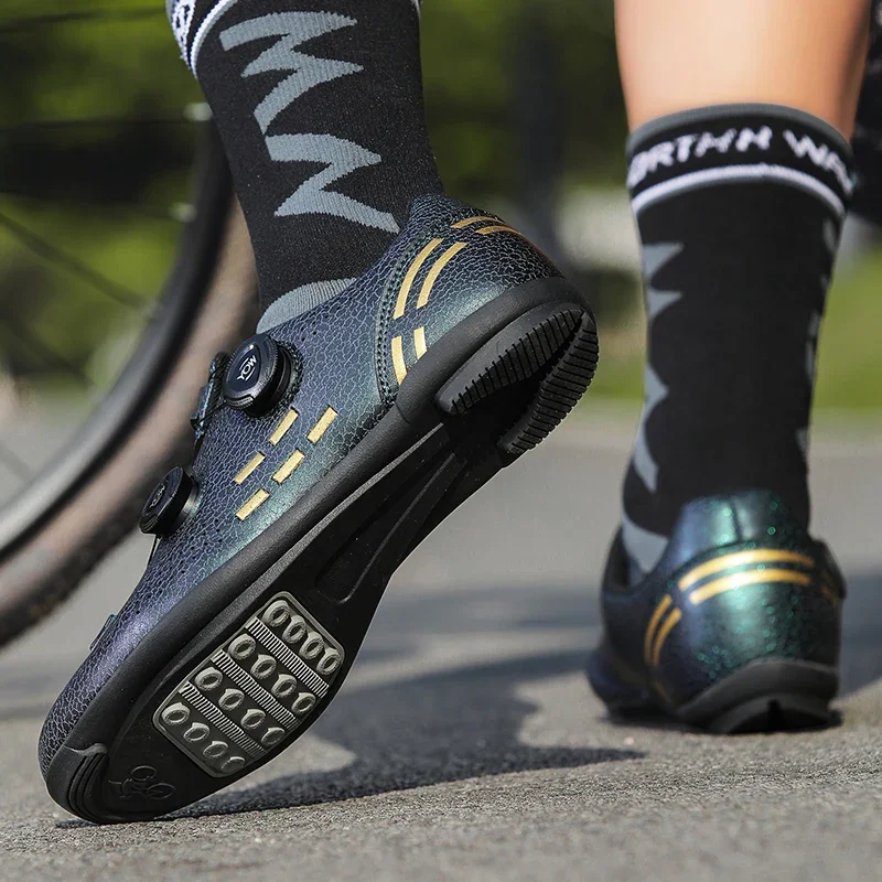 Neue Männer Radfahren Fahrrad Unisex Racing Turnschuhe Fahrrad Geschwindigkeit Stollen MTB Straße Mode Radfahren Sport Professionelle Gummi Flache Schmutz – Detail 14