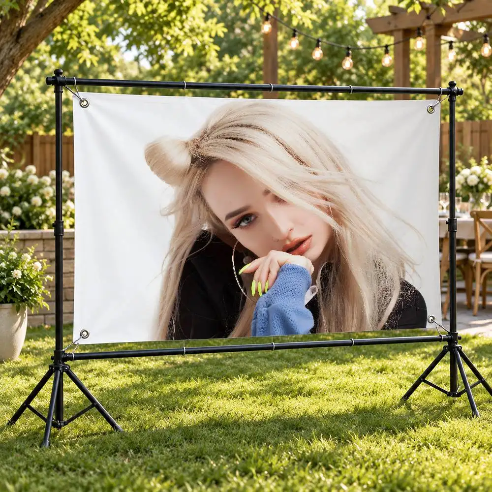 Singer K-Kim Petras Detour Aesthetic Wall Tapestry Flag Printed Wall Hanging Living Room Party Outdoor Decor