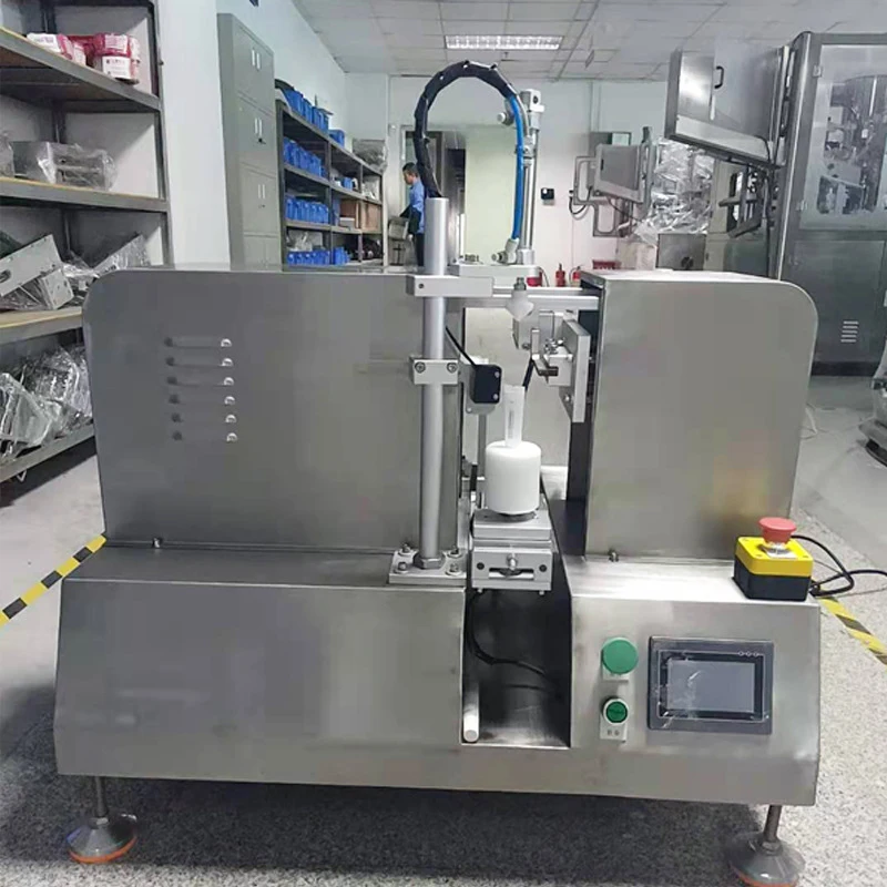 #Toothpaste cosmetic hose sealing machine Aluminum plastic pipe benchmarking ultrasonic sealing machine Fully automatic hose sea