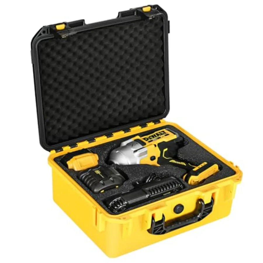 

Кейс для ударного гайковерта Dewalt 1/2 дюйма: Водонепроницаемый кейс для аккумуляторного ударного гайковерта Dewalt 1/2 дюйма DCF900 DCF891 DCF961b, жесткий футляр