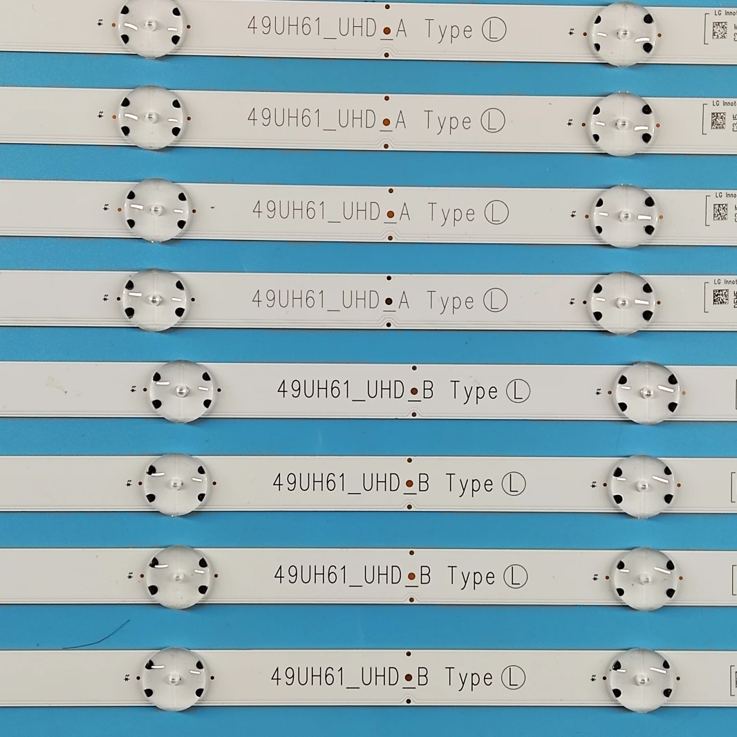 Taśma podświetlająca LED 49UH61_UHD_A TYPE+49UH61_UHD_B TYP do 49UH603V Innotek 15.5Y 49 cali 49UH61_UHD_A/B Type_Rev0.1_160118
