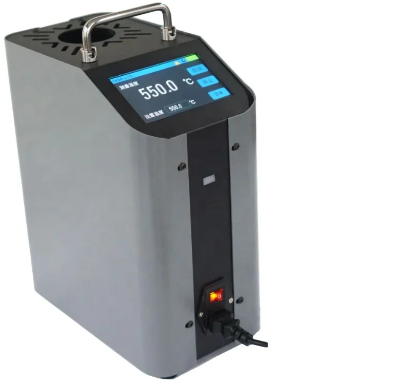 Dry block temperature calibrator