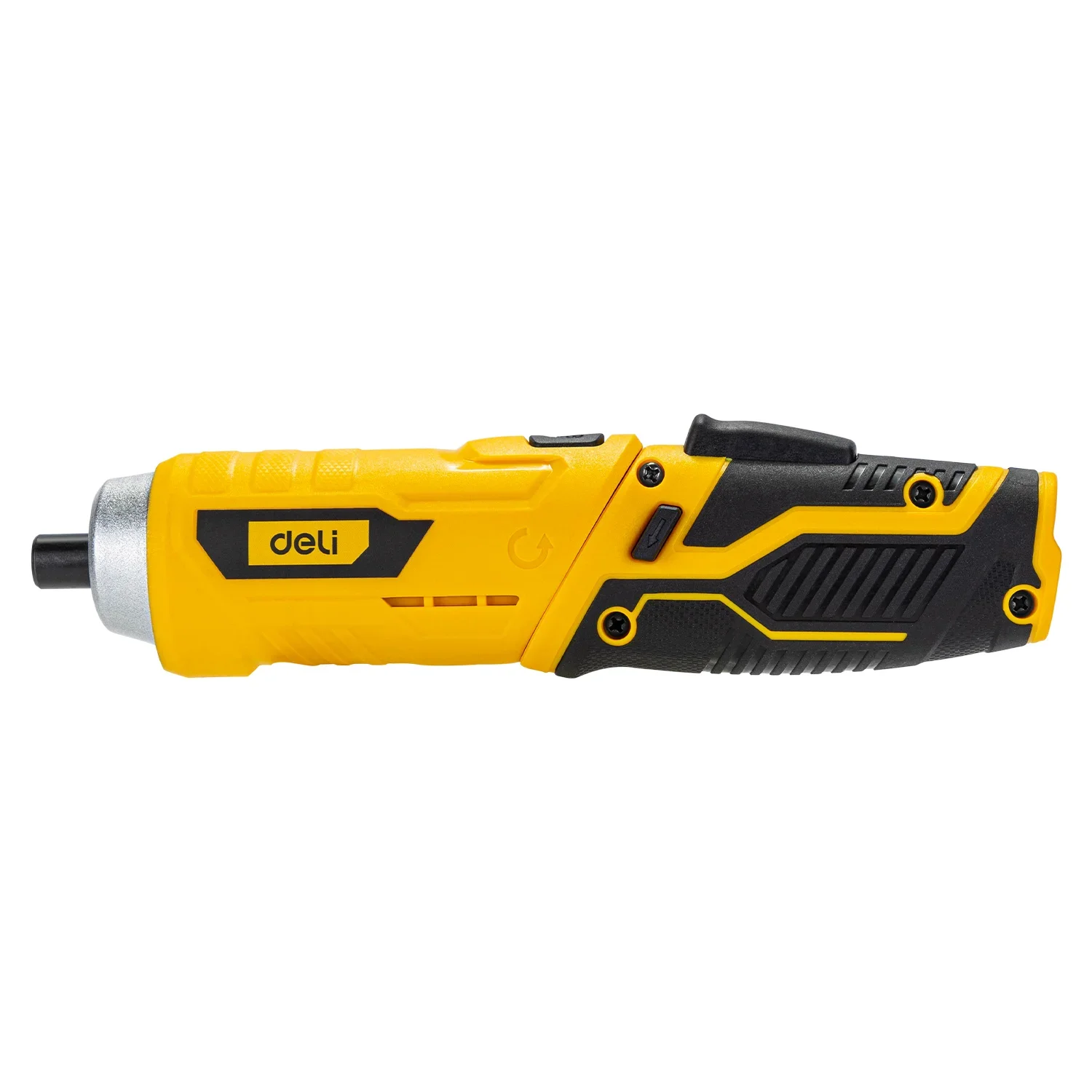 Deli Electric Screwdriver Cordless Screwdriver Rechargeable Lithium-Ion Screwdriver  Repair Tool LED Work Light 4 Speed Control