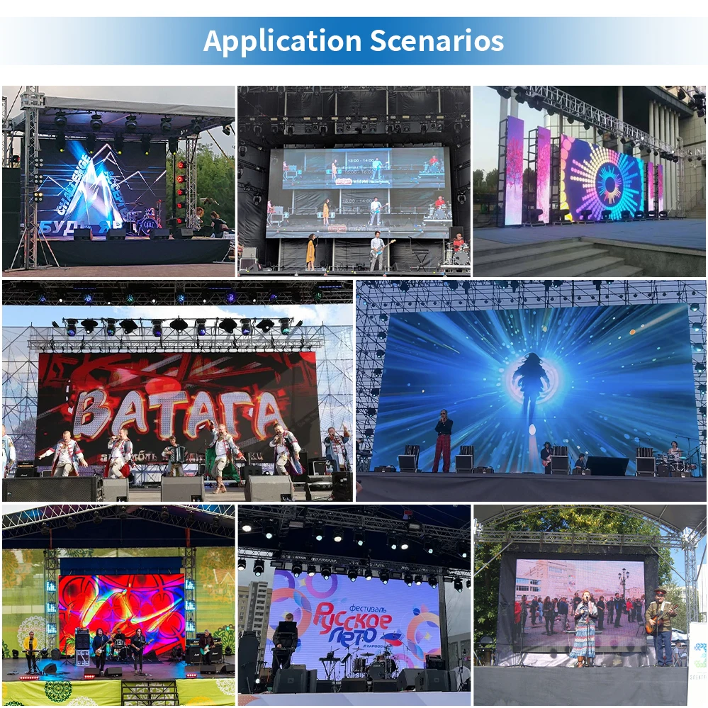 Led P3 Screen Exterior 3.9 P 4X4 Al Aire Libre Pantalla Waterproof Outdoor Rental Cinema Equipment Screens P 3.91