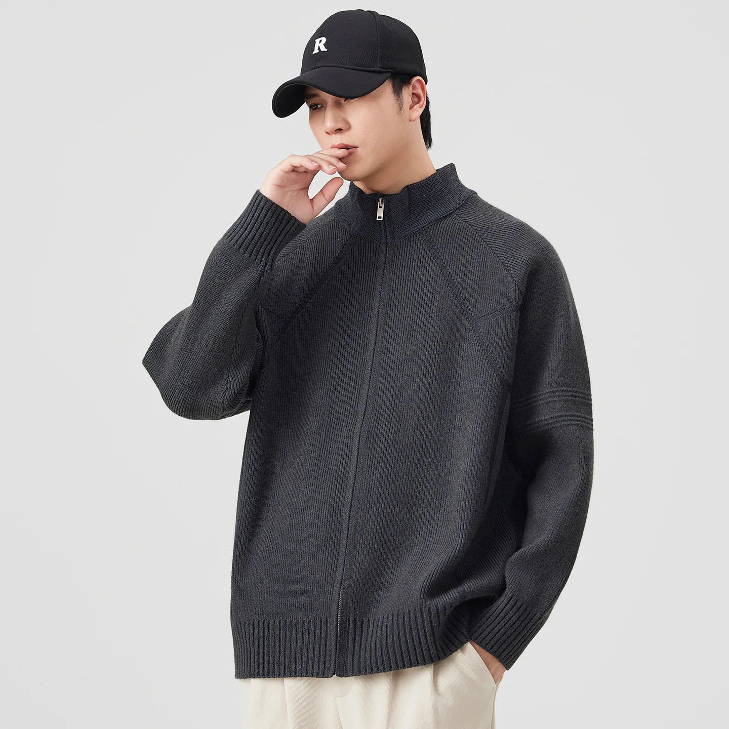 2026年秋冬新作 メンズ ハーフタートルネック ニットセー - Turtleneck Sweater Men のレビューと価格