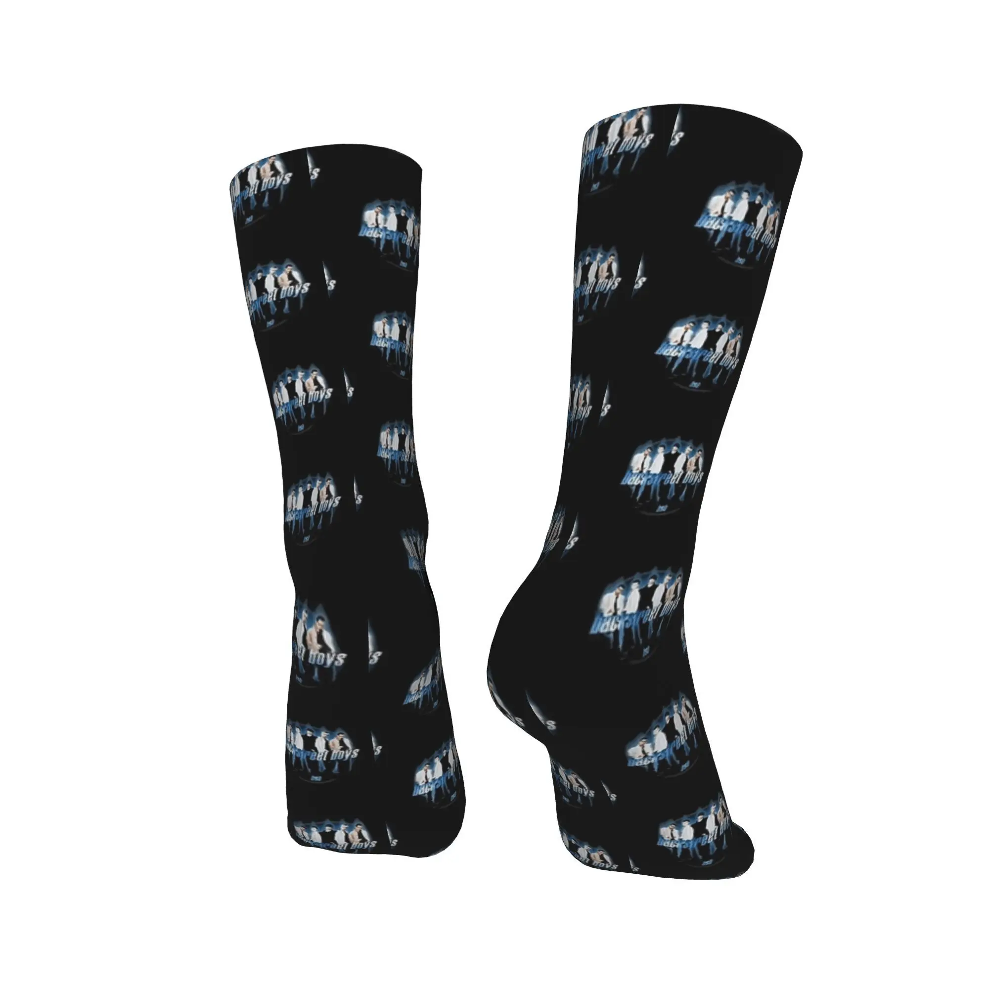 BSB バックストリートボーイズバンドソックスノンスリップストッキング大人男性高品質サイクリングソックス秋ヴィンテージグラフィックソックス