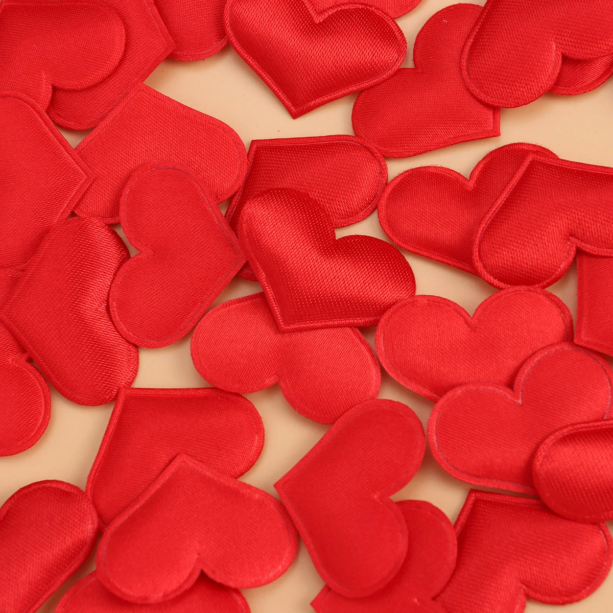 

100 Pcs Artificial Sponge Heart Wedding Decorations Bridal Shower Favors Reusable Party Valentines Engagement Proposal Decor