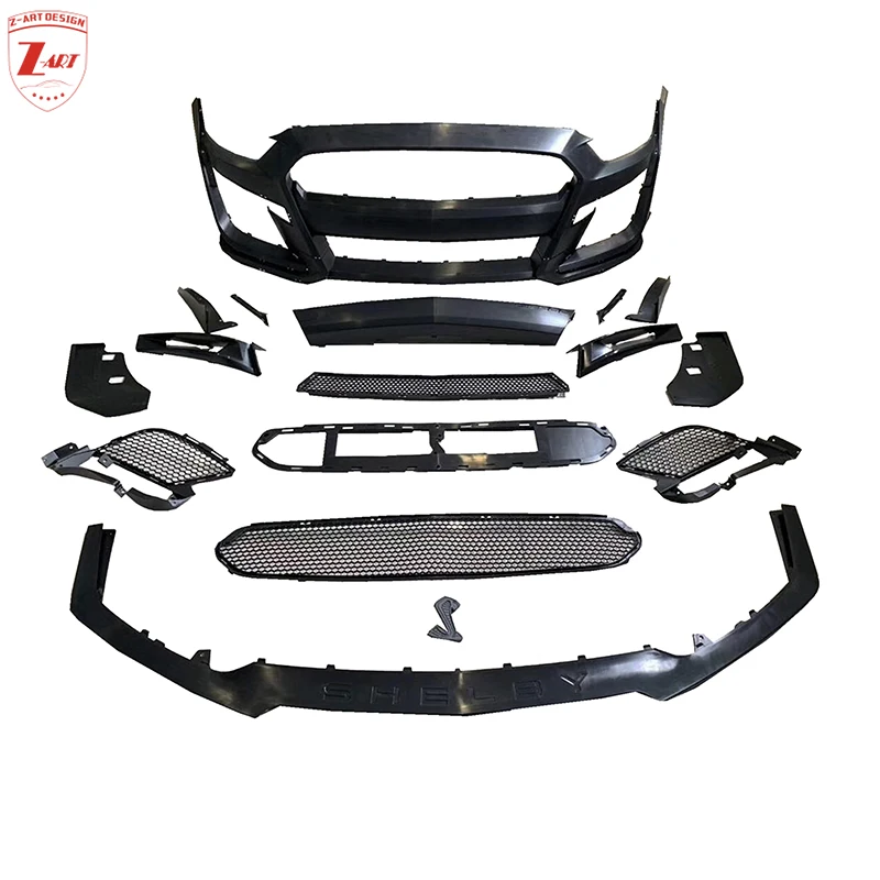 

Z-ART 2020 GT500 front bumper for Ford Mustang retrofit body kit Ford Mustang body kit new GT500 Body kit for Mustang 2018-2020