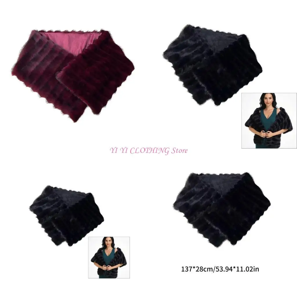 

N5KF свадебные аксессуары из искусственных мех Шал