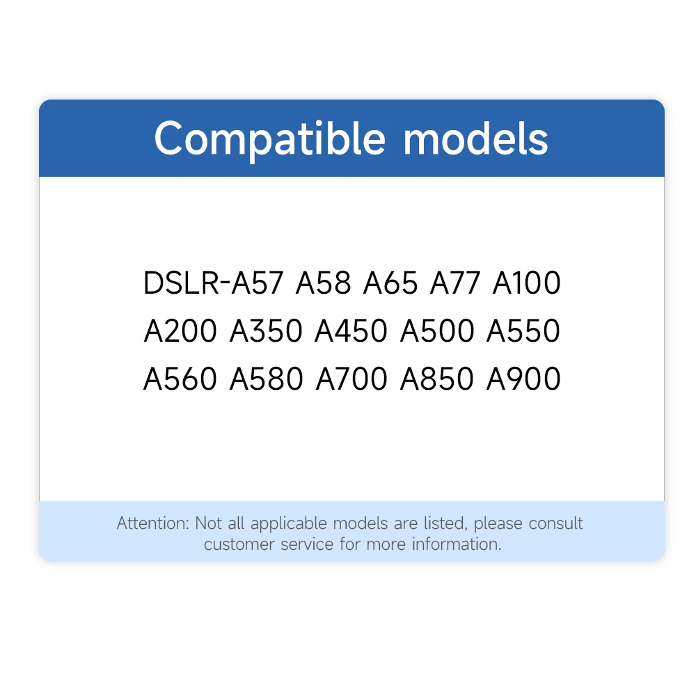 NP-FM500H NP FM500H NPFM500H Camera Battery For Sony A57 A58 A65 A77 A99 A550 A560 A580 Battery L50 SLT-A68 ILA77 SLT-A77 II