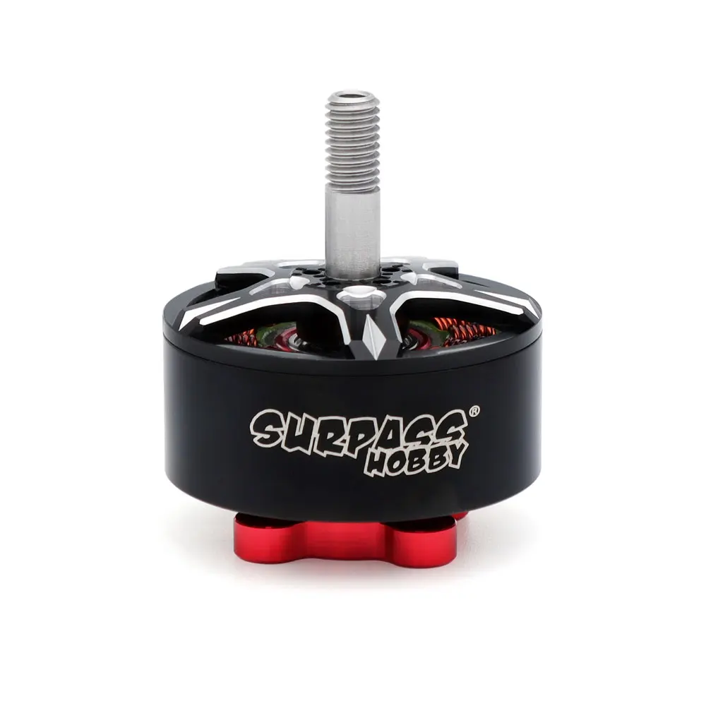Surpass Hobby-Motor sin escobillas, eje de aleación Compatible con hélice de 5-6 pulgadas para Dron de carreras RC FPV, Bat S2810, 2810, 980KV, 1180KV, 4-6S