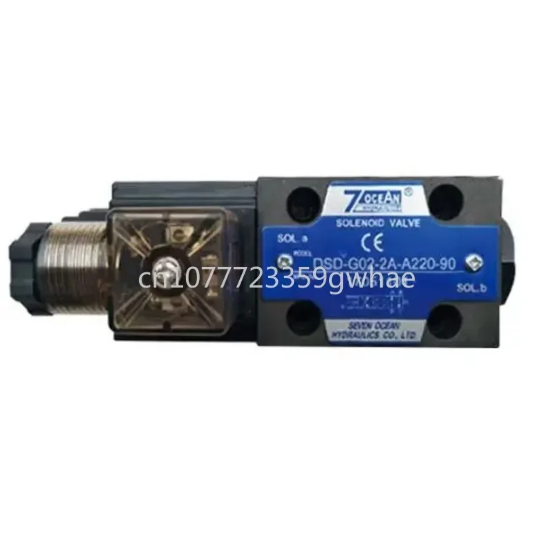 L DSD-G02-2A-A220-90 DSD-G02-2A-DC24-90 DSD-G02-2A-DC24/A110/A220-90/31/72/82 7OCEAN HYDRAULICS SOLENOID VALVE MODE