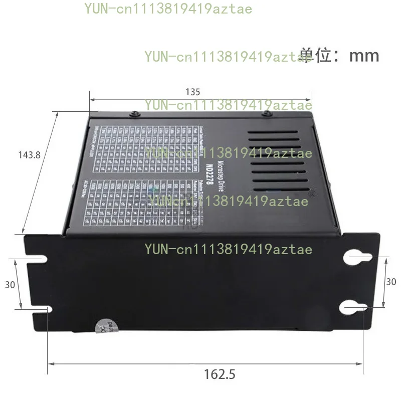 220VAC 2-Phase high voltage stepper drive ND2278，1.0A-7.8A CNC Driver it's latest version ND227