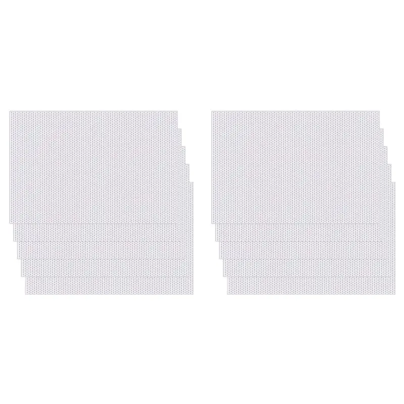 

【РАЖДЕСТВА】10 листов сетки для глаз фурсьюта толщиной 0,5 мм, водонепроницаемые сетки для глаз с возможностью печати для фурри-косплея, реквизита, изготовления фурсютов и поделок.