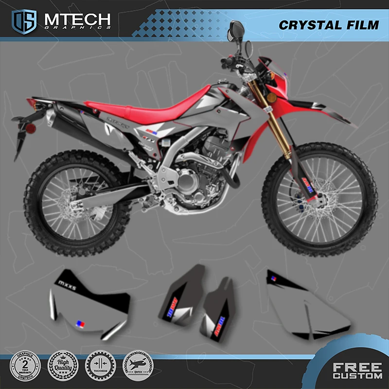 

DSMTECH мотоциклетные графические фоновые наклейки, наборы наклеек для HONDA CRF250L 2012-2015 2016 2017 2018 2019 2020 04