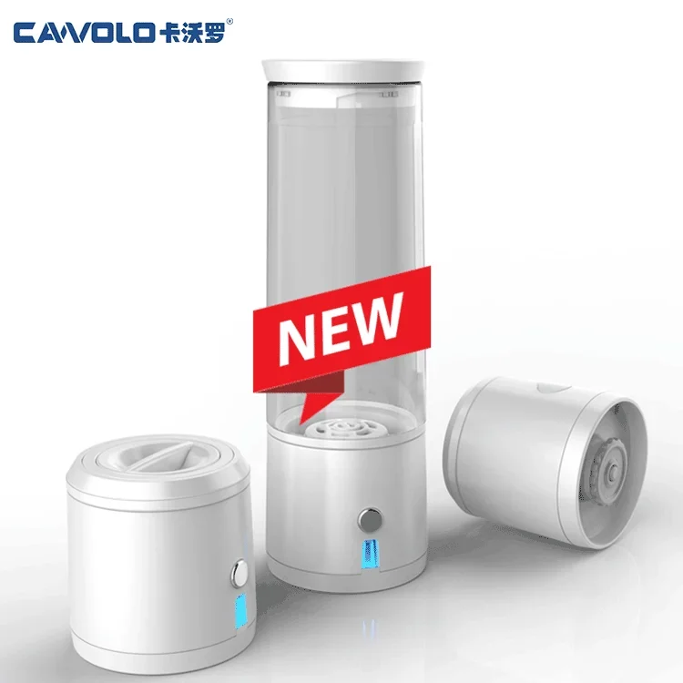 Cawolo portable hydrogen water ionizer spe pem technology korean hydrogen bottle