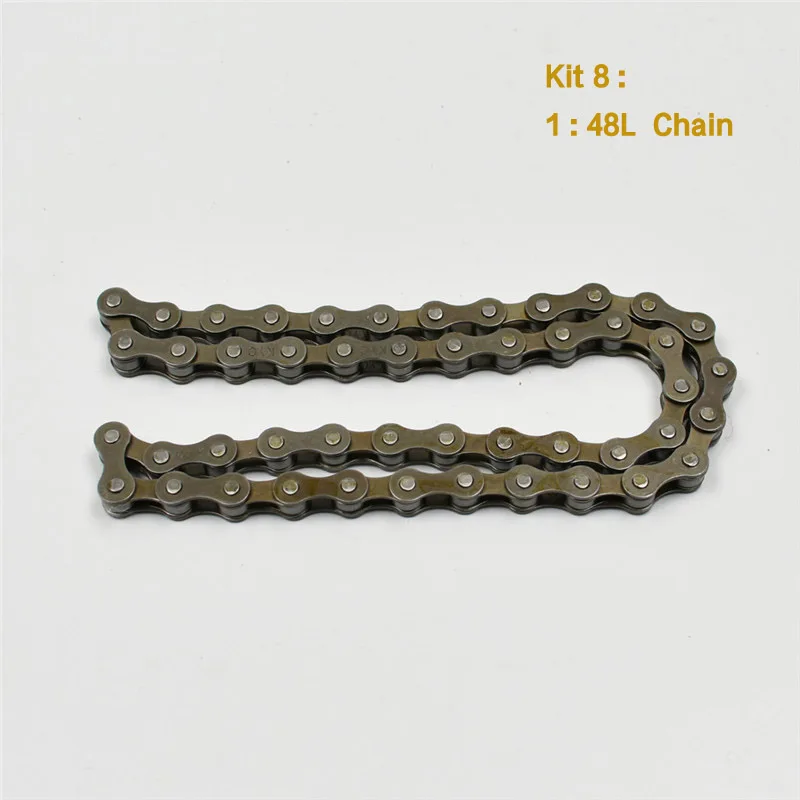Modified 32 tooth sprocket teeth for electric bicycles and motorcycles, suitable for 410 type ordinary single speed chains