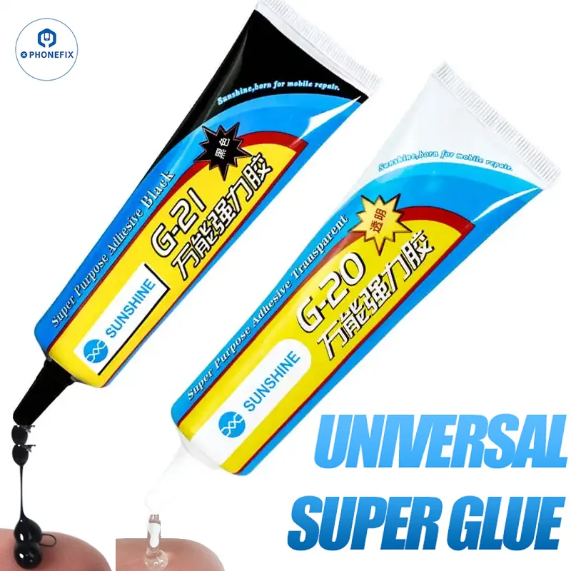 Universal Super Glue G-20 G-21 Quick Drying Curing Mobile Phone LCD Screen Frame Opening DIY Electronic Products Glue Adhesive