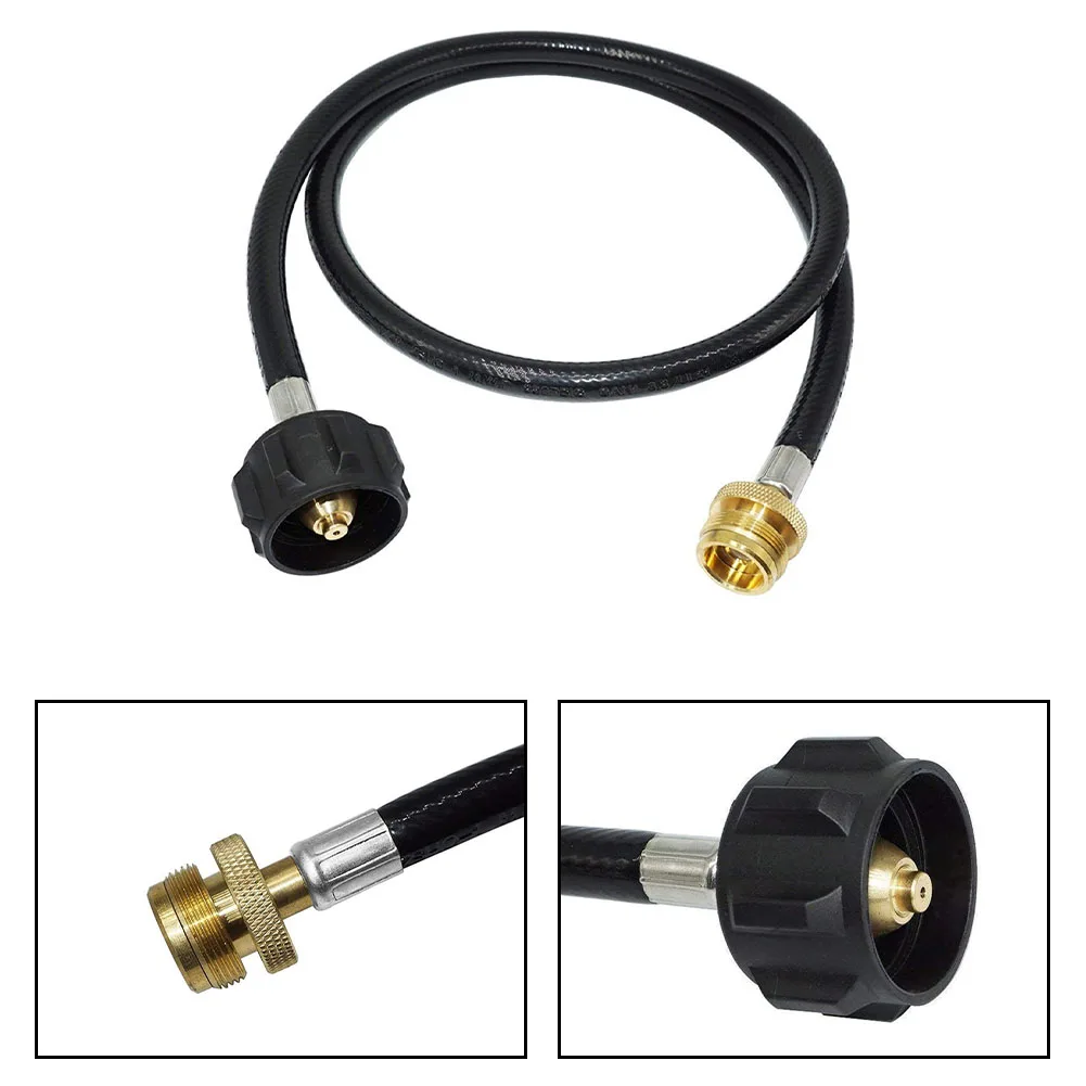 

For Backyard Parties 4 Feet Propane Hose Adapter Propane Adapter 4 Feet Length Compatibility With Propane Tanks