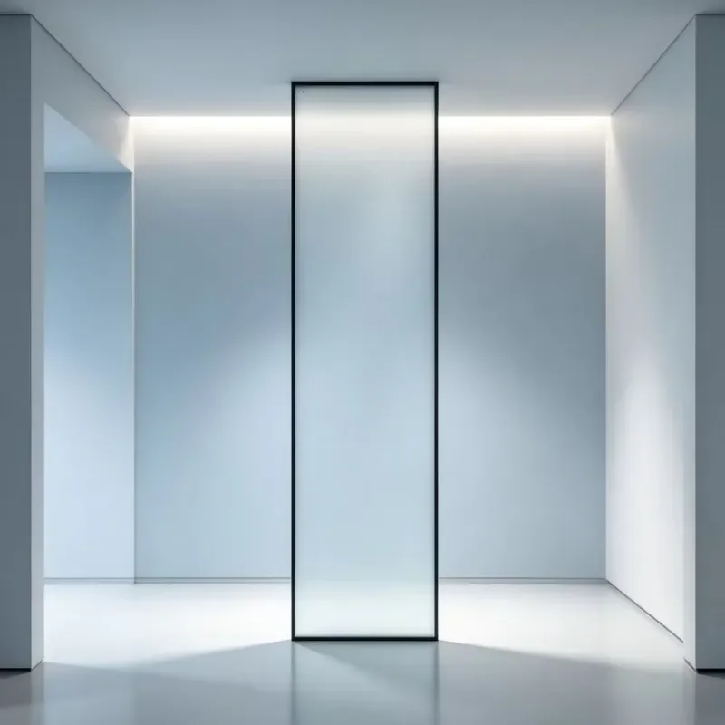 for Aluminum Frame Frosted Glass Partition Wall Modular Room Divider Sound Insulation Modern Design Office Home Hotel