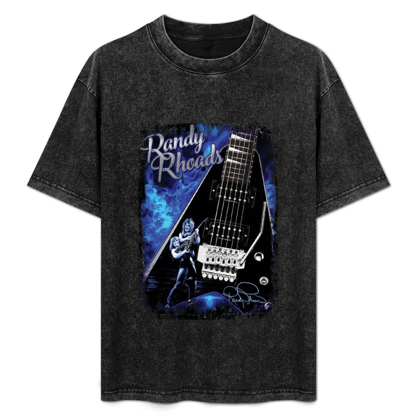 

Randy Rhoads a guitar hero T-Shirt vintage graphic tee football t shirt boys whites oversized t shirts for men