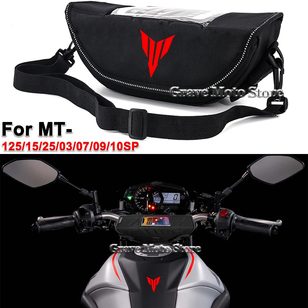 

For MT 125 15 25 03 07 09 10SP Motorcycle accessories tools bag Waterproof And Dustproof Convenient travel handlebar bag