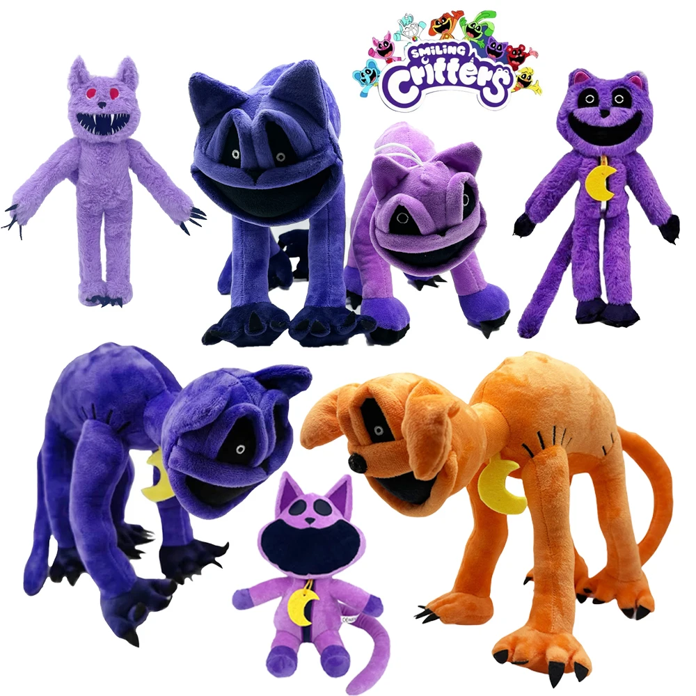 스마일 크리터 봉제 인형 장식, 귀여운 부드러운 봉제 장난감, 아동용 선물, 홉스카치 캣나프 베어허그 