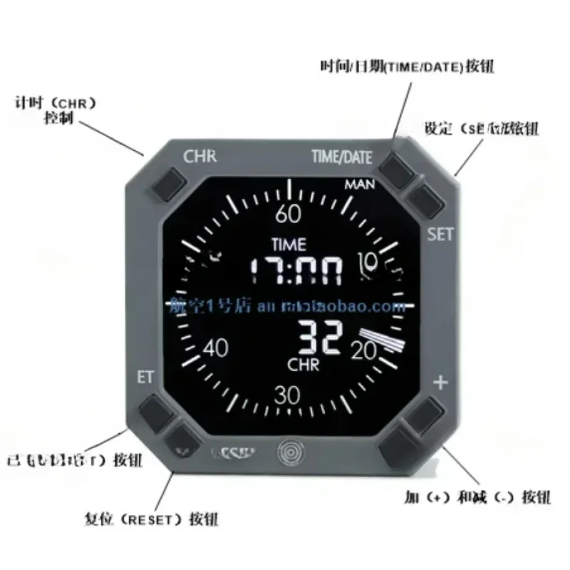 

2022New 737 Simulator Aviation Instrument Alarm , Aircraft Simulation Clock