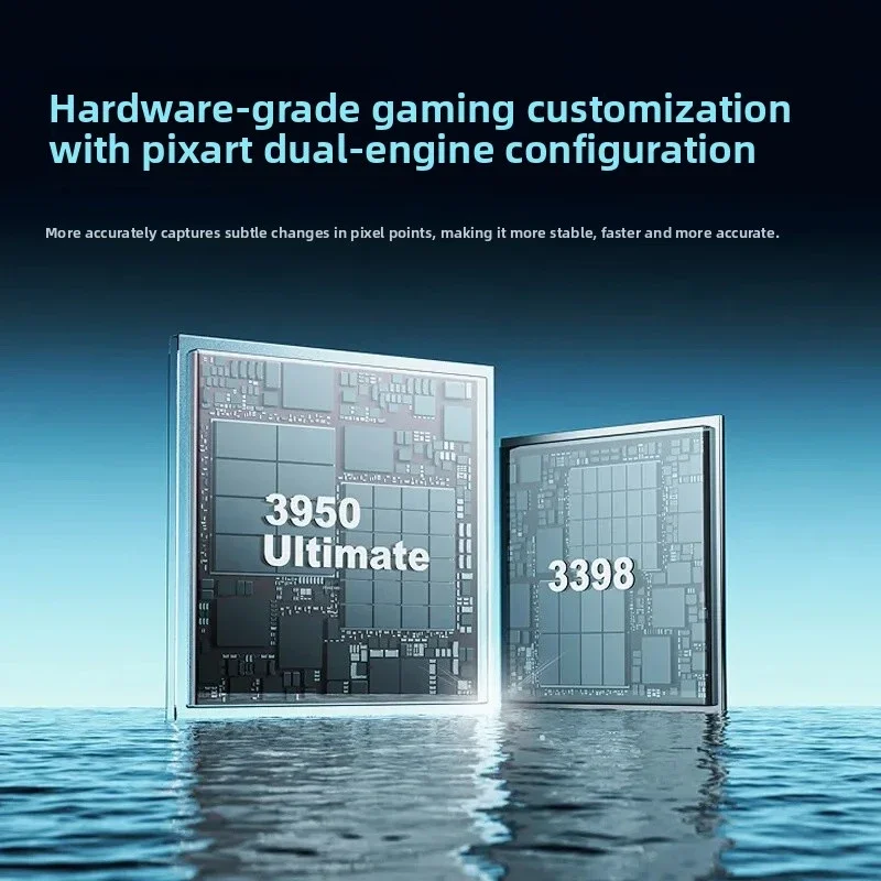 Новая мышь для киберспорта RAPOO VT0 Dual 8K, 2 режима PAW 3398, беспроводная мышь 2,4G, маленькие и средние игровые мыши для ПК, геймеров, подарки