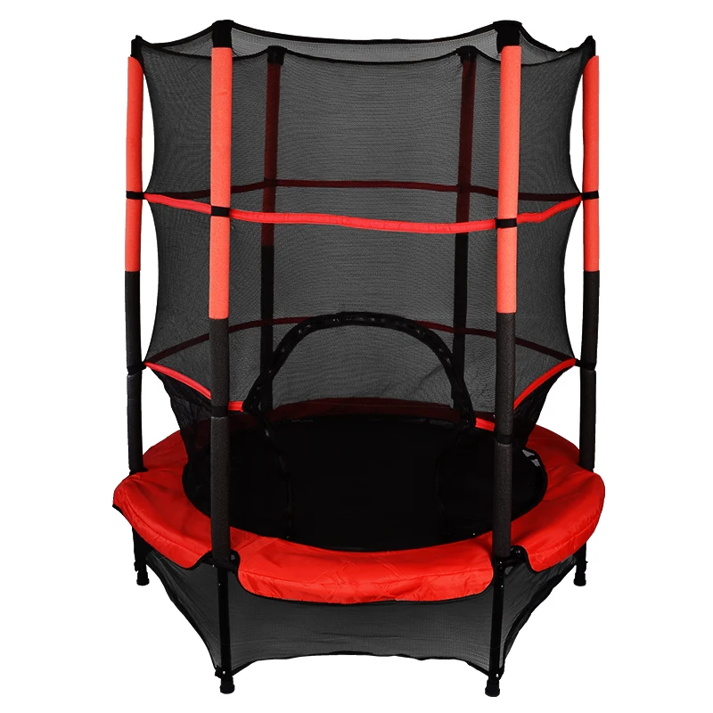 

Trampoline manufacturer produces family fitness mini trampoline indoor children's trampoline with fence