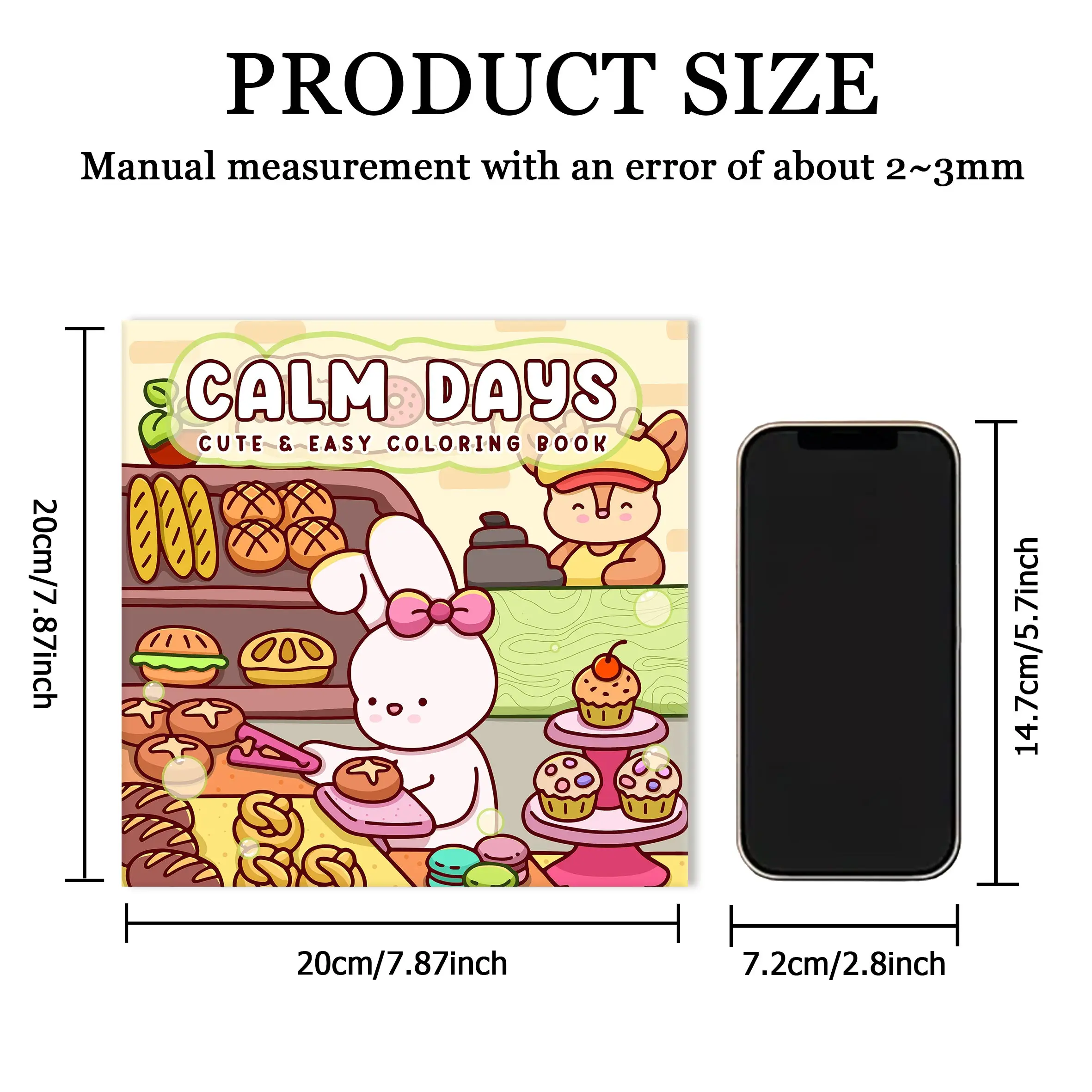 كتاب تلوين أنماط جريء وسهل الهدوء للبالغين، كتاب رسم لطيف، هدية مثالية للحفلات وأعياد الميلاد