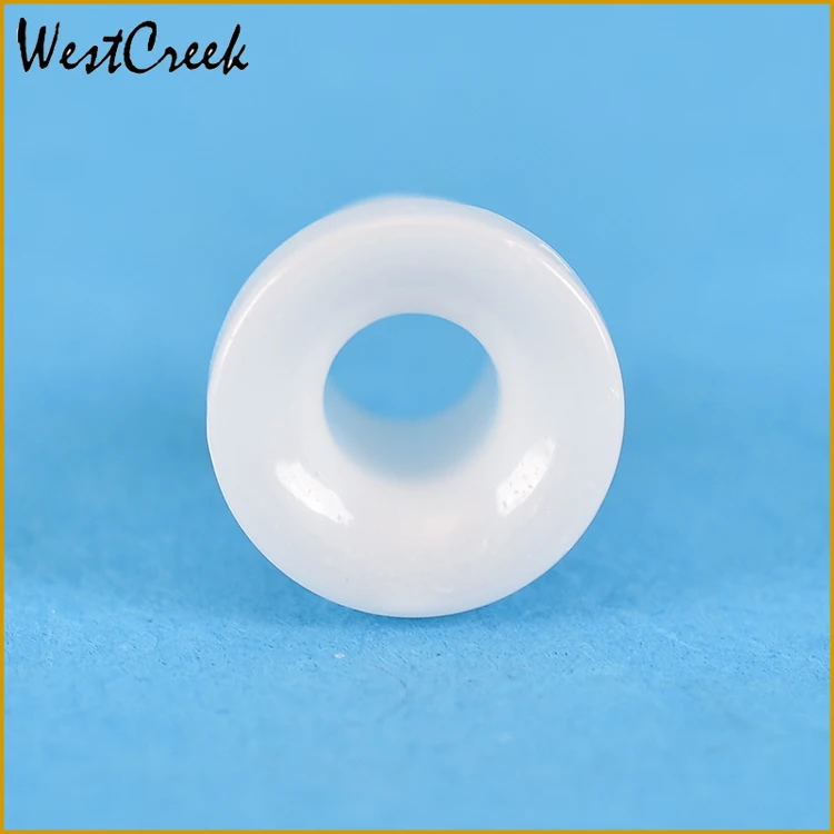 WESTCREEK 20pcs Copper Twisting Machine Zirconia Precision Polish Wear-resistant Porcelain Eye Textile Ceramic Bead Hole/mouth