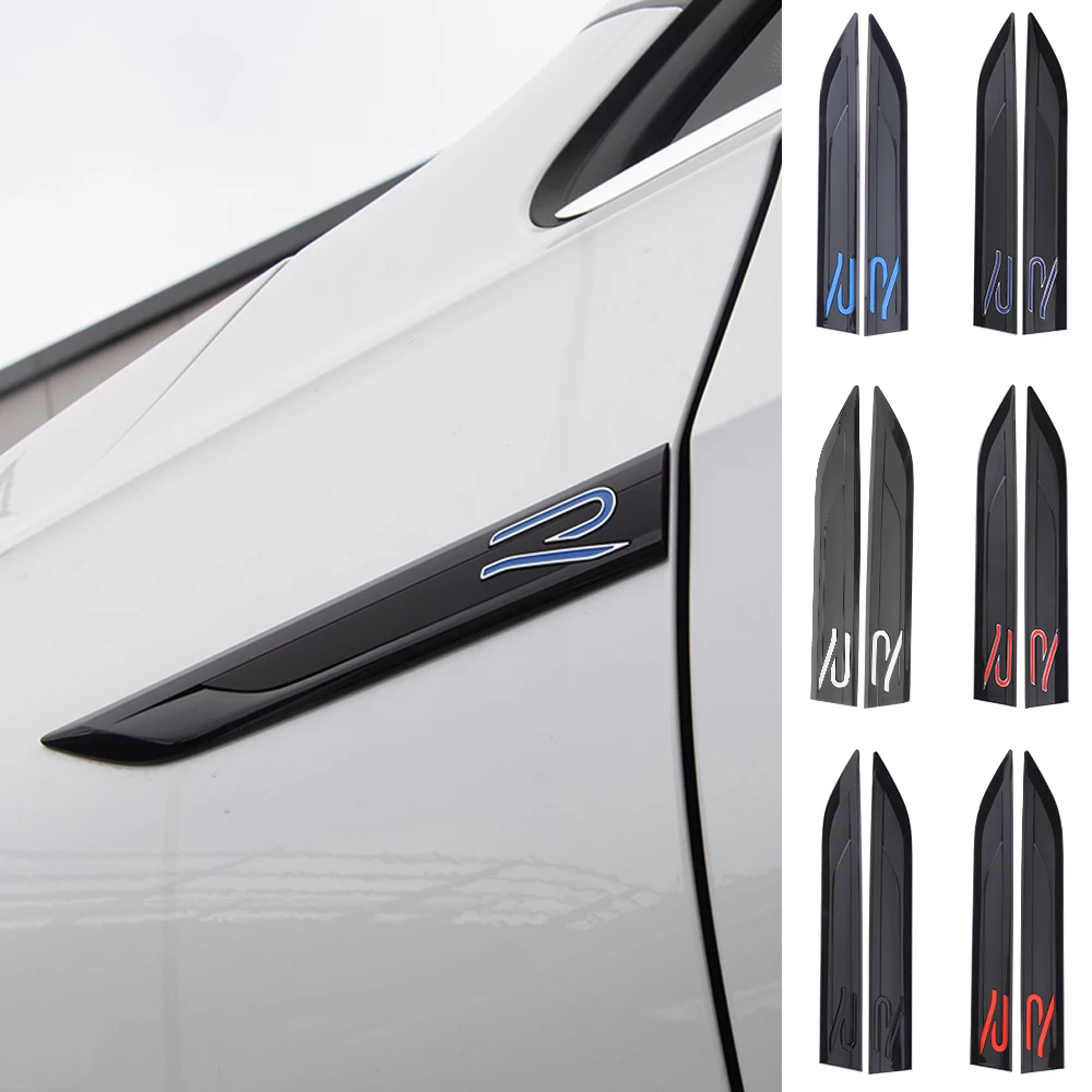 

Car Accessories ABS Fender Decoration Auto Body Logo Sticker For Volkswagen VW GTI R Golf Polo Tiguan Passat Jetta Lavida Touran
