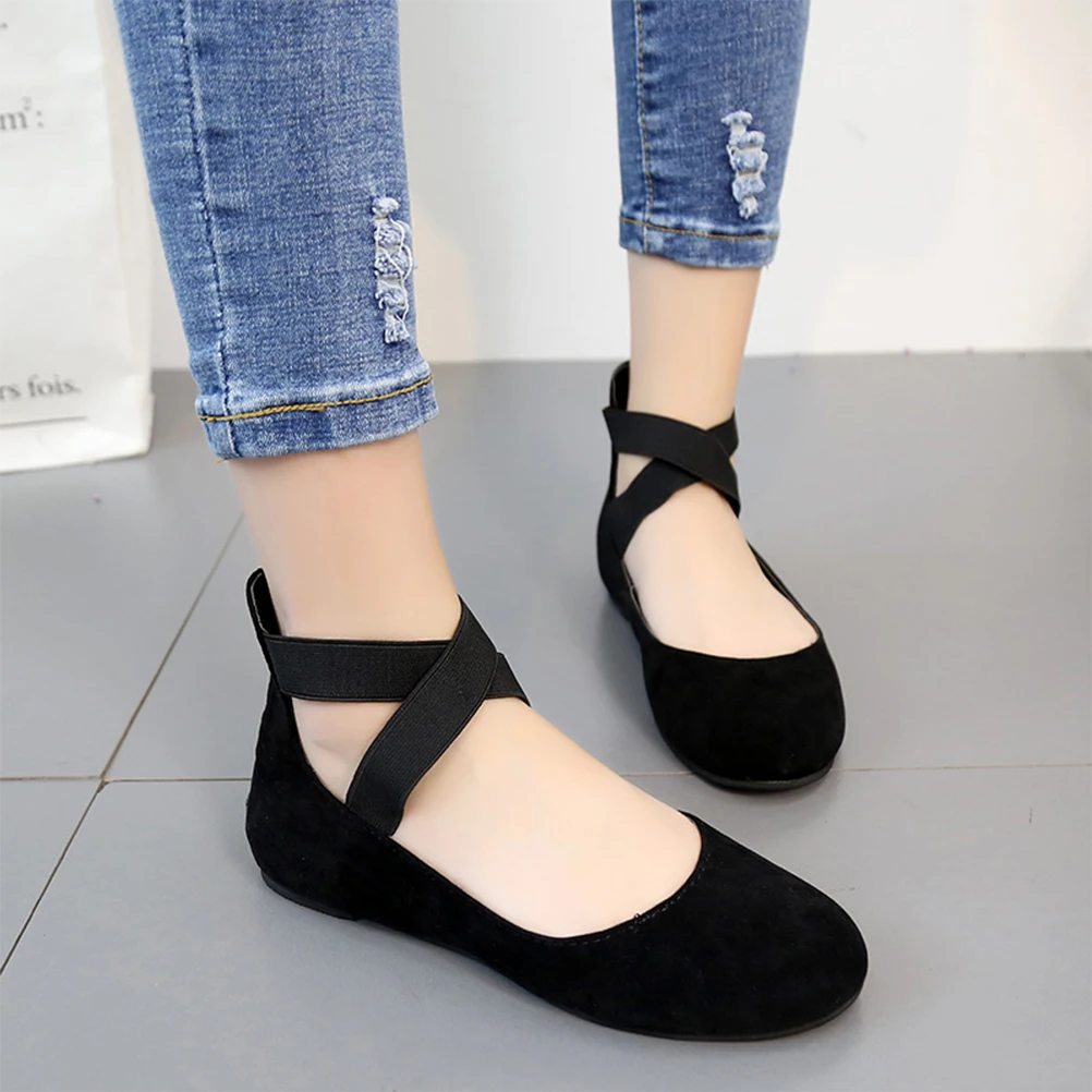 

1 Pair Flat Sole Leisure Shoes For Women Non-Slip Comfortable Breathable Casual Sneakers Four Seasons Female Shoes Party Work