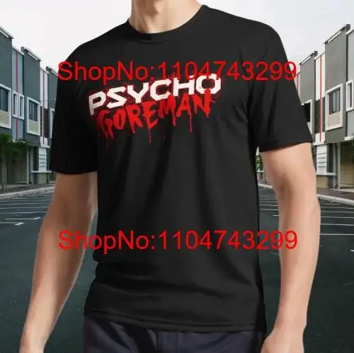 تي شيرت نشط بشعار Psycho Goreman مقاس مضحك من S إلى 5XL ملابس كلاسيكية مغسولة للجنسين ملابس أنيقة قليلاً