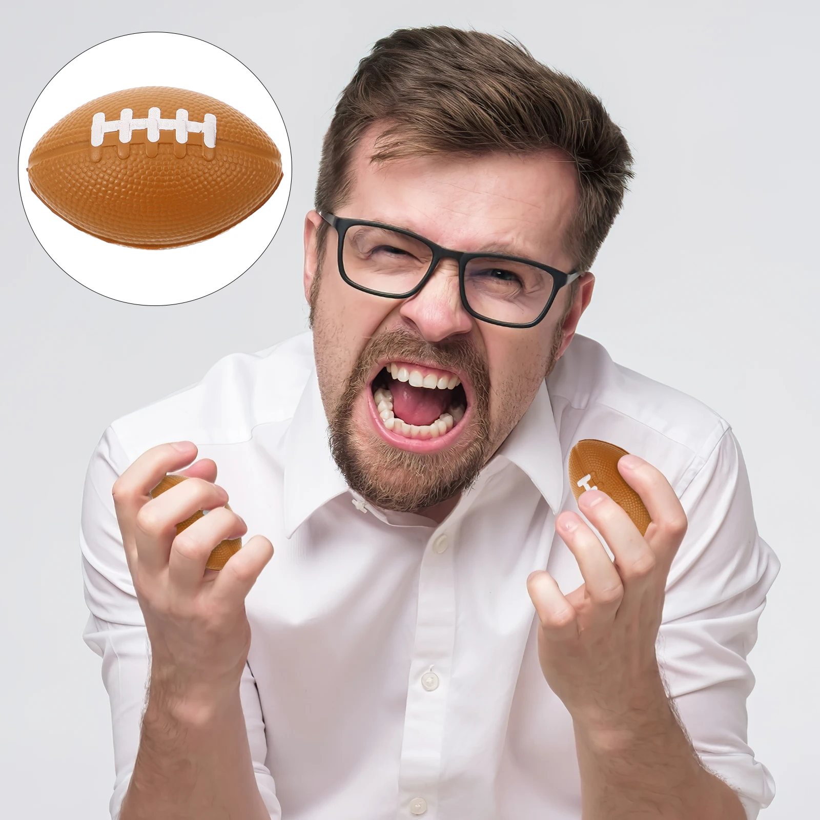 10 pçs bolas 4cm macio plutônio squeeze brinquedos festa favores relaxamento bolas sensoriais mini futebol em forma