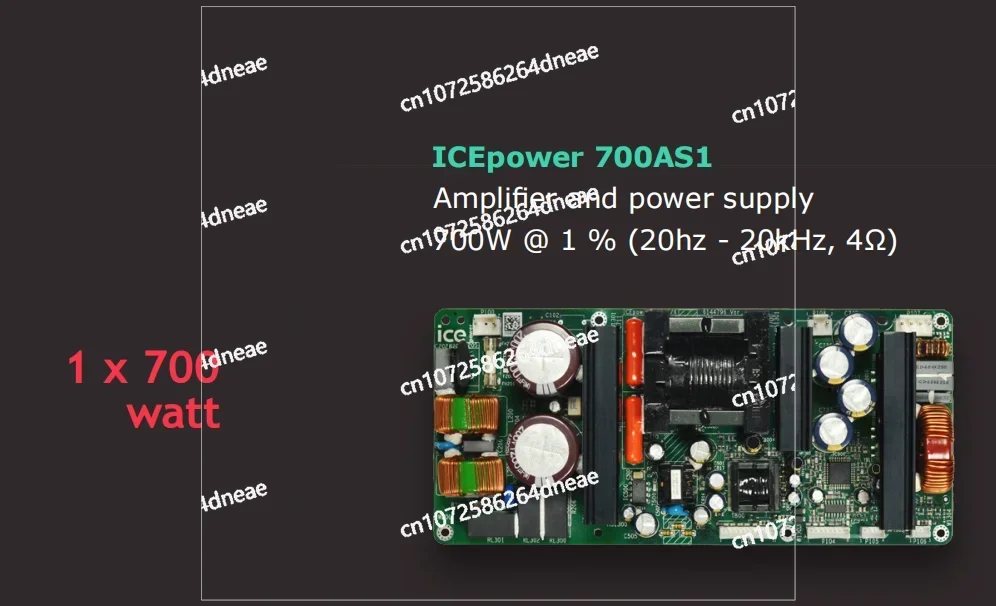 

Оригинальная датская плата HIFI модуля усилителя мощности ICEPOWER700AS1